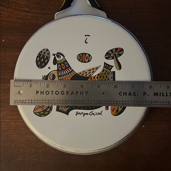 Enamel Georges Briard frying pan - Picture 8 of 8